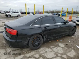 2015 Audi A6 Premium Plus with VIN WAUGFAFC9FN018686, listed as a Copart auction lot 53133675 with Not provided miles and Salvage title. Bid and sale history available at DreamBid. Image 3.