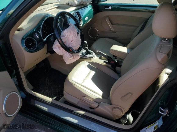 2017 Volkswagen Beetle 1.8T SE with VIN 3VWJ17AT5HM611196, listed as a Copart auction lot 75110544 with 33,427 mi miles and Salvage Title. Bid and sale history available at carsss.com. Image 7.