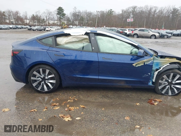2024 Tesla Model 3 with VIN 5YJ3E1EA0RF769229, listed as a IAAI auction lot 40375043 with Not Provided miles and . Bid and sale history available at DreamBid. Image 12.