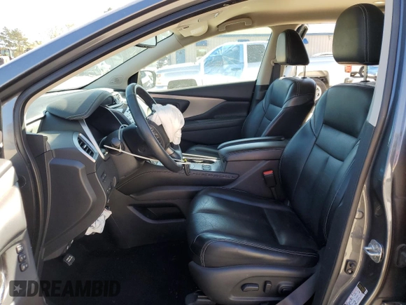 2019 Nissan Murano SL z VIN 5N1AZ2MJ5KN126770, wystawiony jako Copart lot #49575285 z przebiegiem 114 143 mil mil oraz Szkoda całkowita • Salvage title. Historia ofert i sprzedaży dostępna na DreamBid. Obrazek 7.
