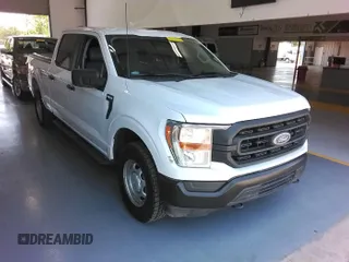 2021 Ford F-150 XL with VIN 1FTFW1E57MKE06306, listed as a IAAI auction lot 42778599 with 106,256 mi miles and . Bid and sale history available at DreamBid. Image 1.