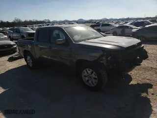 2024 Nissan Frontier SV with VIN 1N6ED1EJ5RN617375, listed as a Copart auction lot 43917035 with 27,090 mi miles and Salvage Title. Bid and sale history available at carsss.com. Image 10.