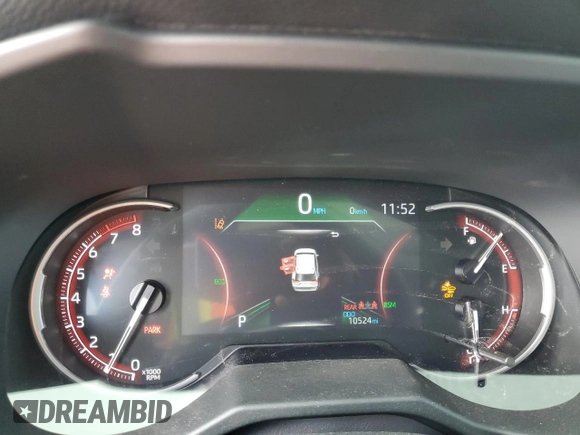2024 Toyota RAV4 XLE Premium with VIN 2T3C1RFV5RW349729, listed as a Copart auction lot 59033195 with 10,524 mi miles and Salvage title. Bid and sale history available at DreamBid. Image 9.