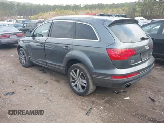 2015 Audi Q7 Premium Plus with VIN WA1LGAFE4FD008776, listed as a IAAI auction lot 41528346 with 213,557 mi miles and . Bid and sale history available at DreamBid. Image 3.