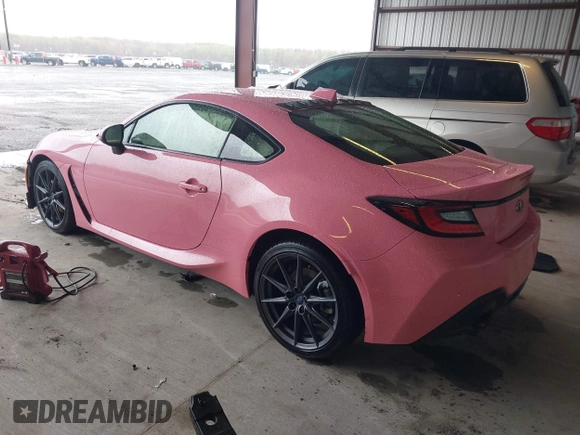 2024 Subaru BRZ Limited with VIN JF1ZDBE10R8701179, listed as a IAAI auction lot 42028276 with 7,378 mi miles. Bid and sale history available at carsss.com. Image 3.