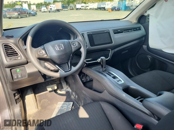 2018 Honda HR-V LX with VIN 3CZRU6H38JM104418, listed as a Copart auction lot 65933644 with 52,254 mi miles and Salvage Title. Bid and sale history available at carsss.com. Image 8.