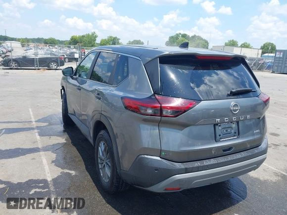 2023 Nissan Rogue S with VIN 5N1BT3AB3PC779738, listed as a IAAI auction lot 42536551 with 62,529 mi miles and . Bid and sale history available at DreamBid. Image 3.