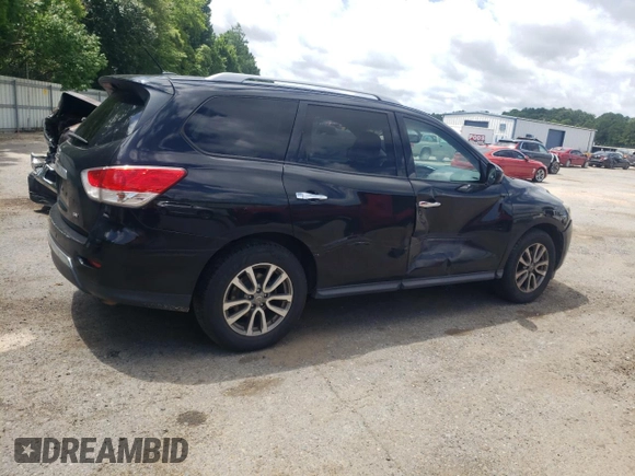 2016 Nissan Pathfinder SL with VIN 5N1AR2MN5GC609147, listed as a Copart auction lot 61146845 with 200,477 mi miles and Salvage title. Bid and sale history available at DreamBid. Image 3.