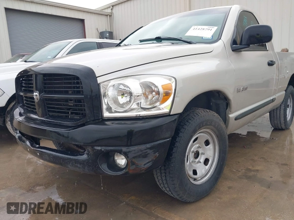 2008 Dodge 1500 ST with VIN 1D7HA16K58J241840, listed as a IAAI auction lot 41428791 with Not Provided miles and . Bid and sale history available at DreamBid. Image 6.