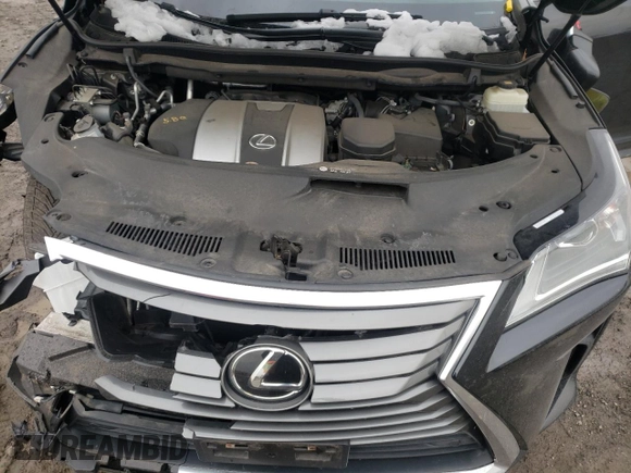 2017 Lexus RX with VIN 2T2BZMCA5HC119606, listed as a Copart auction lot 42583283 with 26,126 mi miles. Bid and sale history available at carsss.com. Image 12.