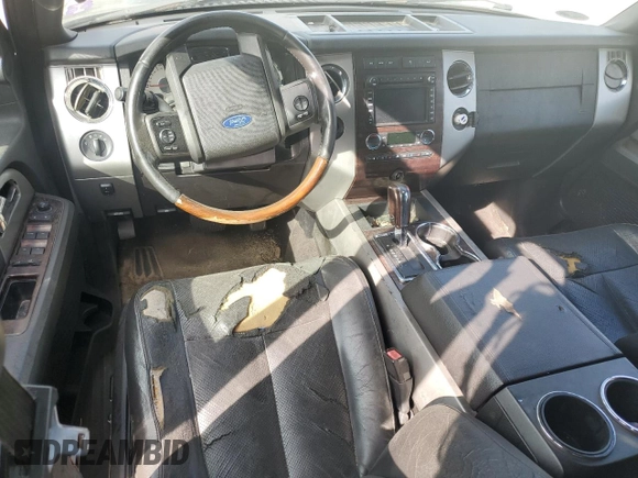 2010 Ford Expedition Limited with VIN 1FMJU1K51AEB64381, listed as a Copart auction lot 49252635 with 180,485 mi miles and Salvage title. Bid and sale history available at DreamBid. Image 8.