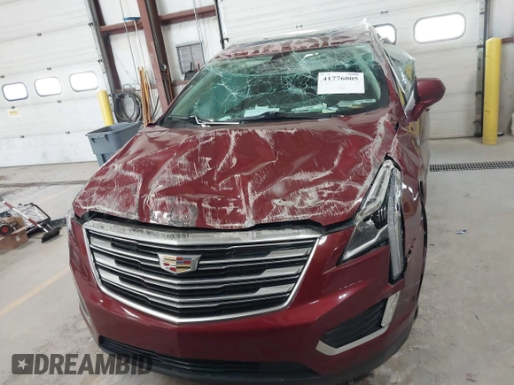2017 Cadillac XT5 Premium Luxury AWD with VIN 1GYKNERS0HZ229310, listed as a IAAI auction lot 41776005 with 98,337 mi miles. Bid and sale history available at carsss.com. Image 11.