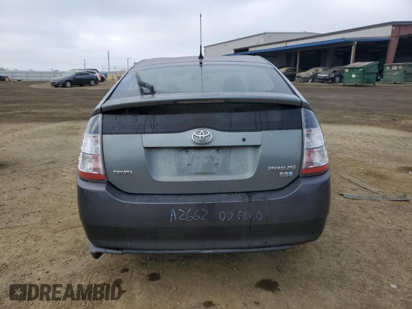 2005 Toyota Prius with VIN JTDKB20U953113565, listed as a Copart auction lot 54175295 with 282,423 mi miles and Salvage Title. Bid and sale history available at DreamBid. Image 6.