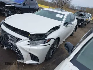 2018 Lexus LS with VIN JTHC51FF2J5002867, listed as a IAAI auction lot 41901468 with 102,602 mi miles. Bid and sale history available at carsss.com. Image 20.