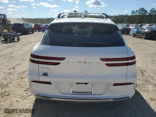 2024 Genesis Electrified GV70 Advanced with VIN 5NMMCET16RH003248, listed as a Copart auction lot 82125824 with 6,210 mi miles and Salvage Title. Bid and sale history available at carsss.com. Image 6.