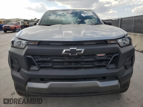 2023 Chevrolet Colorado 4WD Trail Boss with VIN 1GCPTEEK2P1190711, listed as a Copart auction lot 46458525 with Not Provided miles and Salvage Title. Bid and sale history available at carsss.com. Image 5.