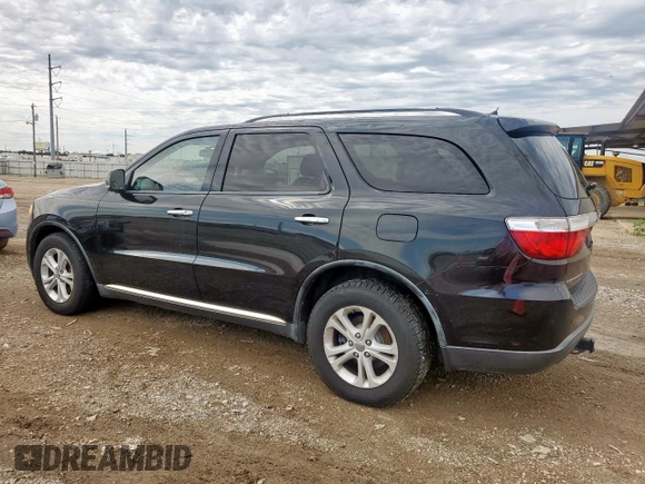 2013 Dodge Durango Crew with VIN 1C4RDHDG3DC597893, listed as a Copart auction lot 60269925 with 235,265 mi miles and Clean title. Bid and sale history available at DreamBid. Image 2.