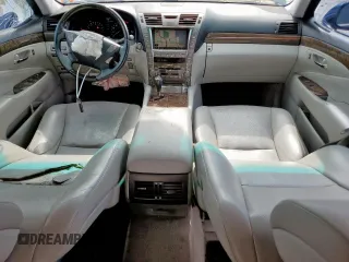 2007 Lexus LS 460 with VIN JTHBL46F175051764, listed as a Copart auction lot 58608215 with 178,084 mi miles and Salvage title. Bid and sale history available at DreamBid. Image 8.