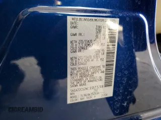 2022 Nissan Murano SL z VIN 5N1AZ2CS2NC107538, wystawiony jako Copart lot #48577815 z przebiegiem 35 174 mil mil oraz Szkoda całkowita • Salvage title. Historia ofert i sprzedaży dostępna na DreamBid. Obrazek 13.