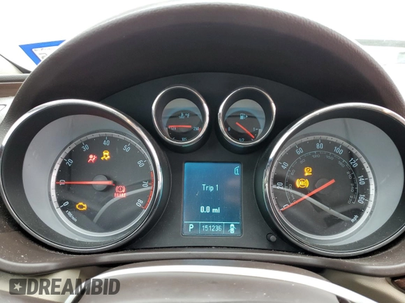 2011 Buick Regal CXL Turbo TO1 with VIN W04GV5EV8B1065283, listed as a Copart auction lot 84183804 with 151,236 mi miles and Salvage Title. Bid and sale history available at carsss.com. Image 9.