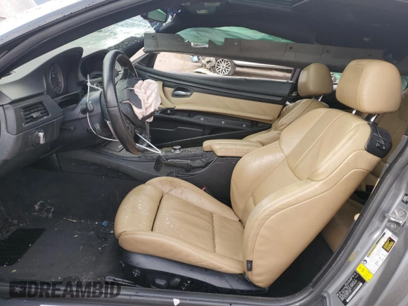 2011 BMW M3 with VIN WBSKG9C52BE369165, listed as a Copart auction lot 55765154 with Not provided miles and Salvage title. Bid and sale history available at DreamBid. Image 7.