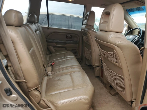 2004 Honda Pilot EX with VIN 2HKYF18604H616337, listed as a Copart auction lot 48923445 with 222,022 mi miles and Salvage Title. Bid and sale history available at carsss.com. Image 11.