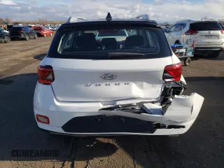 2022 Hyundai Venue SEL with VIN KMHRC8A36NU161003, listed as a Copart auction lot 85650344 with 37,619 mi miles and Clean Title. Bid and sale history available at DreamBid. Image 6.