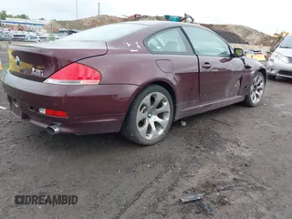 2007 BMW 6 Series 650i z VIN WBAEH135X7CR53395, wystawiony jako IAAI lot #42331363 z przebiegiem 103 613 mil mil oraz . Historia ofert i sprzedaży dostępna na DreamBid. Obrazek 4.