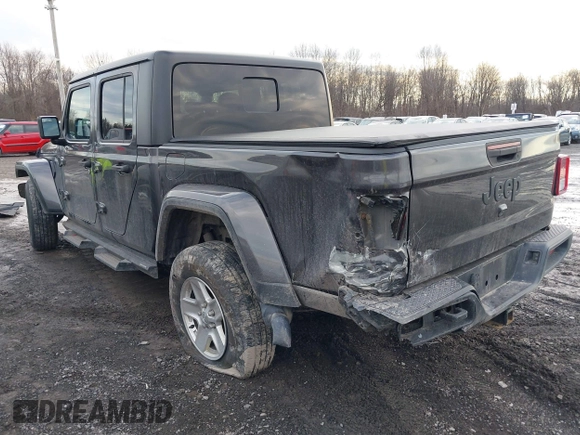 2021 Jeep Gladiator Willys with VIN 1C6HJTAGXML502037, listed as a IAAI auction lot 41225448 with 53,154 mi miles and . Bid and sale history available at carsss.com. Image 3.