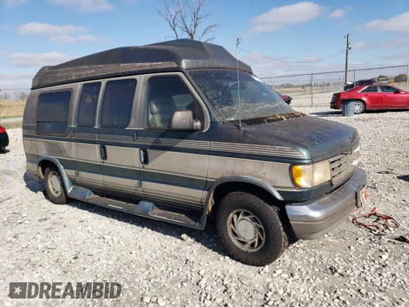 1995 Ford Econoline Cargo with VIN 1FDEE14H6SHA39673, listed as a Copart auction lot 78105374 with Not Provided miles and Clean Title. Bid and sale history available at DreamBid. Image 4.