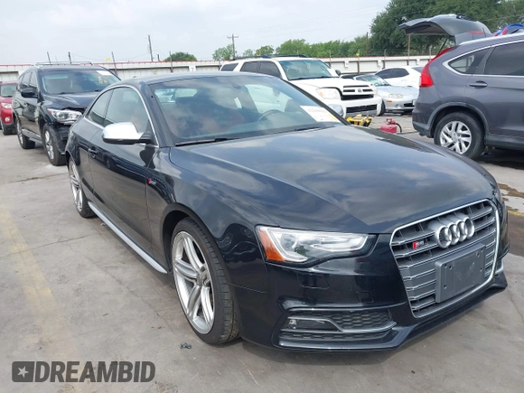 2014 Audi S5 Prestige z VIN WAUVGAFR8EA033713, wystawiony jako IAAI lot #42298683 z przebiegiem 32 062 mil mil oraz . Historia ofert i sprzedaży dostępna na DreamBid. Obrazek 1.