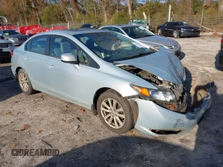 2012 Honda Civic EX-L with VIN 2HGFB2F91CH507657, listed as a IAAI auction lot 41115627 with 253,242 mi miles and . Bid and sale history available at DreamBid. Image 1.