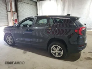 2024 GMC Terrain SLE with VIN 3GKALTEG7RL335778, listed as a Copart auction lot 55451515 with 28,324 mi miles and Salvage title. Bid and sale history available at DreamBid. Image 2.