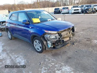2020 Hyundai Venue SE with VIN KMHRB8A30LU015163, listed as a IAAI auction lot 41293346 with 68,829 mi miles and . Bid and sale history available at DreamBid. Image 1.