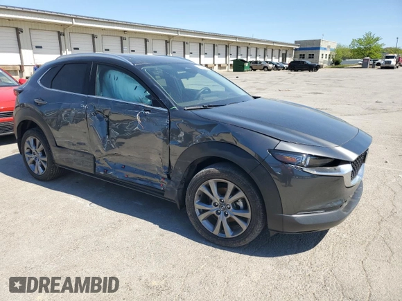2024 Mazda CX-30 S Premium with VIN 3MVDMBDM7RM695181, listed as a Copart auction lot 54154095 with 29,249 mi miles and Salvage title. Bid and sale history available at DreamBid. Image 4.