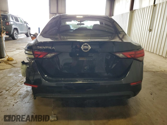 2022 Nissan Sentra S with VIN 3N1AB8BV9NY253744, listed as a Copart auction lot 51846025 with 40,243 mi miles and Salvage Title. Bid and sale history available at carsss.com. Image 6.