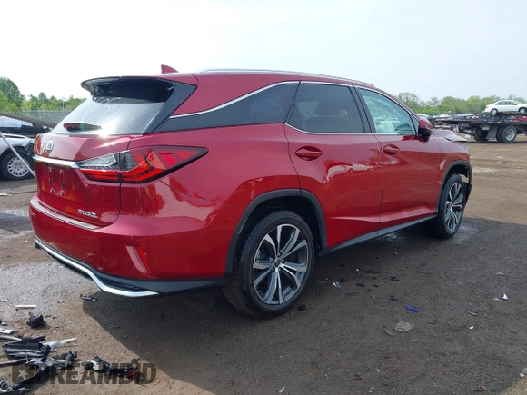 2018 Lexus RX 350L Premium z VIN JTJDZKCA4J2009505, wystawiony jako IAAI lot #42159590 z przebiegiem 44 453 mil mil oraz . Historia ofert i sprzedaży dostępna na DreamBid. Obrazek 4.
