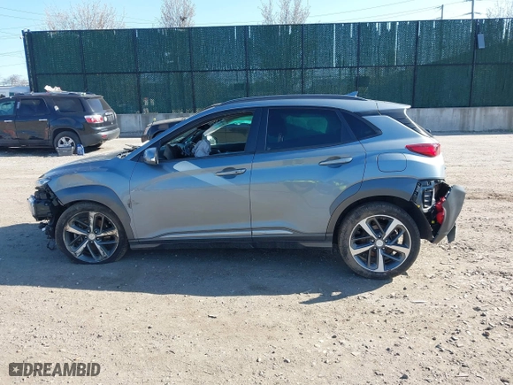 2020 Hyundai Kona Limited with VIN KM8K3CA53LU406083, listed as a IAAI auction lot 41989767 with 66,199 mi miles. Bid and sale history available at carsss.com. Image 13.