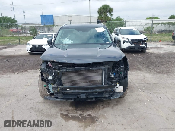 2024 Kia Telluride EX with VIN 5XYP34GC0RG491657, listed as a IAAI auction lot 41918338 with 19,511 mi miles and . Bid and sale history available at DreamBid. Image 12.