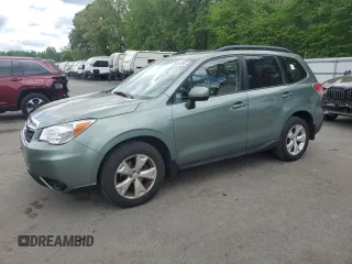 2014 Subaru Forester Premium with VIN JF2SJAEC0EH447775, listed as a Copart auction lot 56037295 with 136,318 mi miles and Clean Title. Bid and sale history available at DreamBid. Image 1.