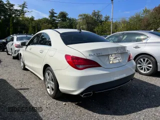 2016 Mercedes-Benz CLA with VIN WDDSJ4GB6GN368254, listed as a Copart auction lot 70011453 with 122,676 mi miles. Bid and sale history available at carsss.com. Image 3.