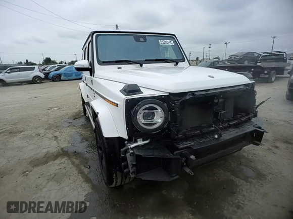 2020 Mercedes-Benz G 63 AMG with VIN W1NYC7HJ9LX352580, listed as a Copart auction lot 55380114 with 22,739 mi miles and Salvage Title. Bid and sale history available at DreamBid. Image 11.