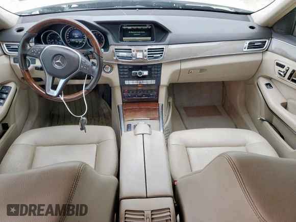 2014 Mercedes-Benz E 350 Sport with VIN WDDHF5KB8EA853525, listed as a Copart auction lot 55132715 with 125,895 mi miles and Salvage title. Bid and sale history available at DreamBid. Image 8.