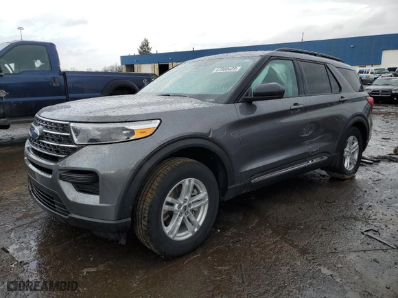 2022 Ford Explorer XLT with VIN 1FMSK8DH6NGB92620, listed as a Copart auction lot 47060425 with 21,814 mi miles and Clean Title. Bid and sale history available at carsss.com. Image 1.