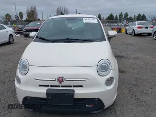 2015 FIAT 500e with VIN 3C3CFFGE0FT623389, listed as a IAAI auction lot 41473493 with 34,177 mi miles. Bid and sale history available at carsss.com. Image 12.