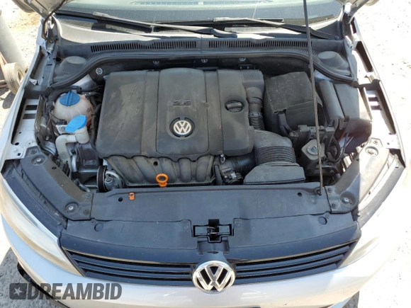 2012 Volkswagen Jetta SE with VIN 3VWDP7AJXCM365667, listed as a Copart auction lot 60317735 with 82,723 mi miles and Salvage title. Bid and sale history available at DreamBid. Image 11.