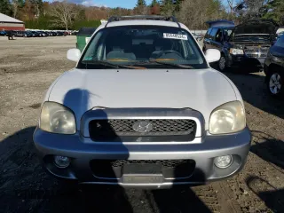 2004 Hyundai Santa Fe GLS with VIN KM8SC73D34U825791, listed as a Copart auction lot 80548534 with 124,080 mi miles and Clean Title. Bid and sale history available at carsss.com. Image 5.