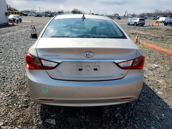 2011 Hyundai Sonata SE with VIN 5NPEC4AC3BH298157, listed as a Copart auction lot 50370565 with 102,969 mi miles and Salvage Title. Bid and sale history available at carsss.com. Image 6.