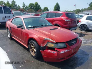 2002 Ford Mustang Standard z VIN 1FAFP40422F114992, wystawiony jako IAAI lot #40289505 z przebiegiem Nie podano mil oraz . Historia ofert i sprzedaży dostępna na DreamBid. Obrazek 1.