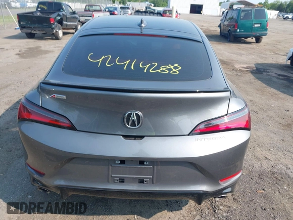 2023 Acura Integra w/A-Spec Package with VIN 19UDE4H39PA025767, listed as a IAAI auction lot 42414288 with 24,125 mi miles and . Bid and sale history available at DreamBid. Image 16.